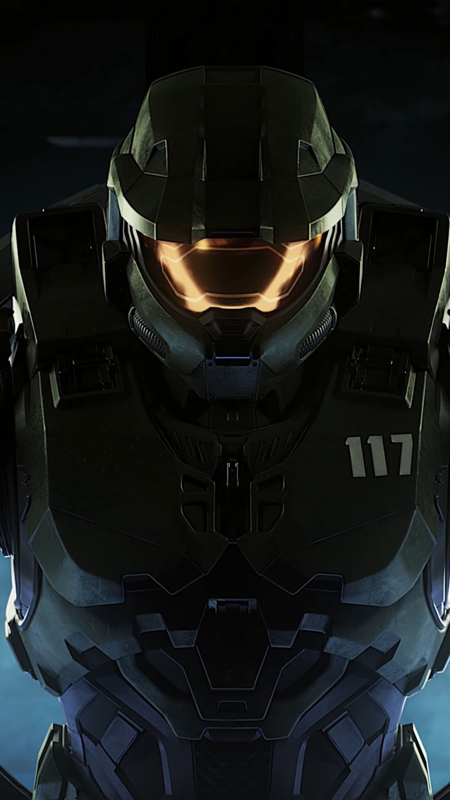 Halo Infinite 117 4K Ultra HD Mobile Wallpaper. Halo poster, Cortana halo, Halo spartan
