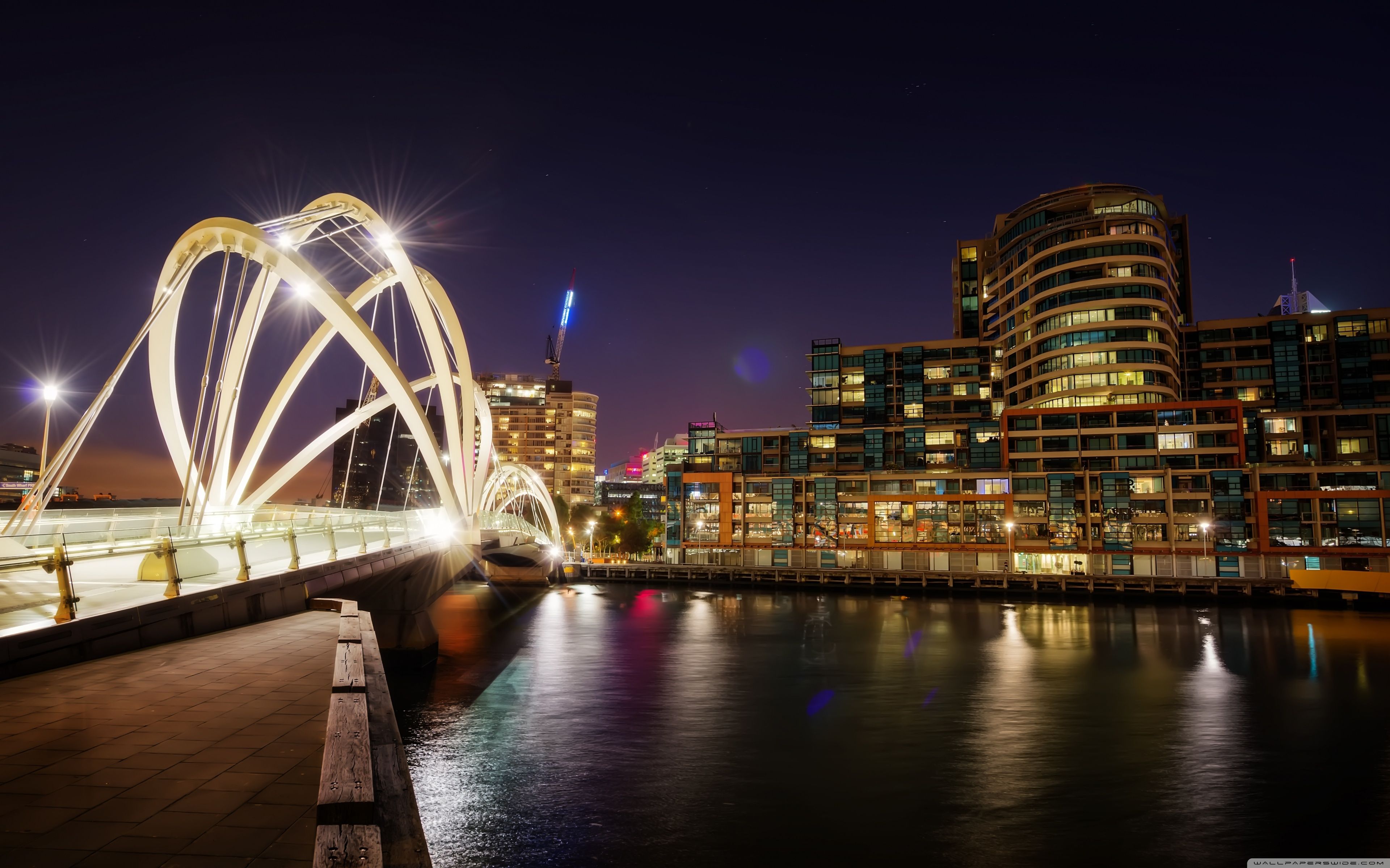 Bridge in Melbourne Ultra HD Desktop Background Wallpaper for 4K UHD TV, Widescreen & UltraWide Desktop & Laptop, Tablet
