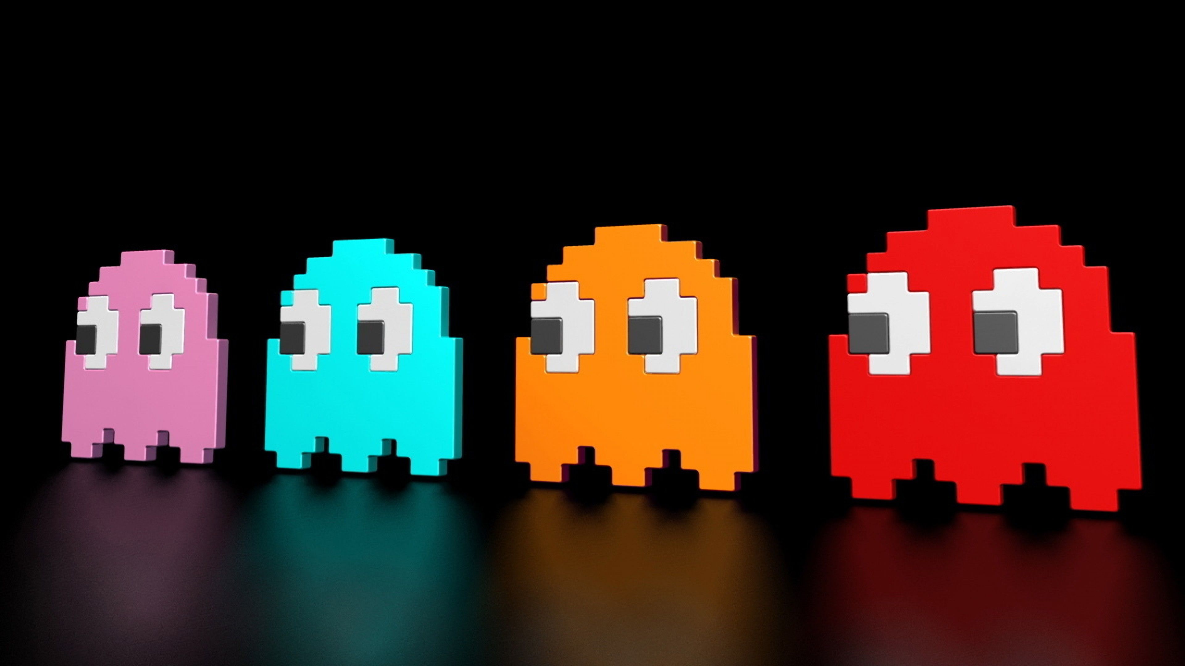 Pac-Man Doodle Desktop Wallpaper - Pac-Man Wallpaper in 4K