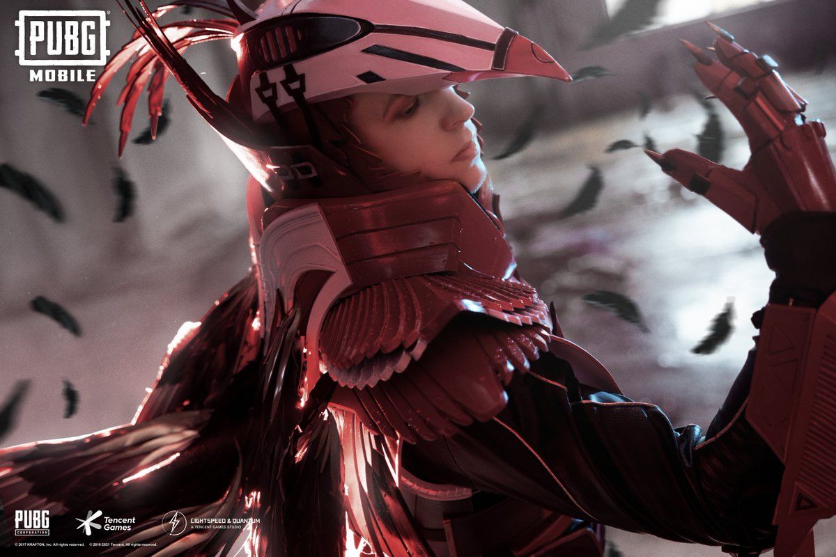 PUBG MOBILE Imagination May Have Taken Flight Recently. Because We Actually Brought The Blood Raven X Suit To Life!