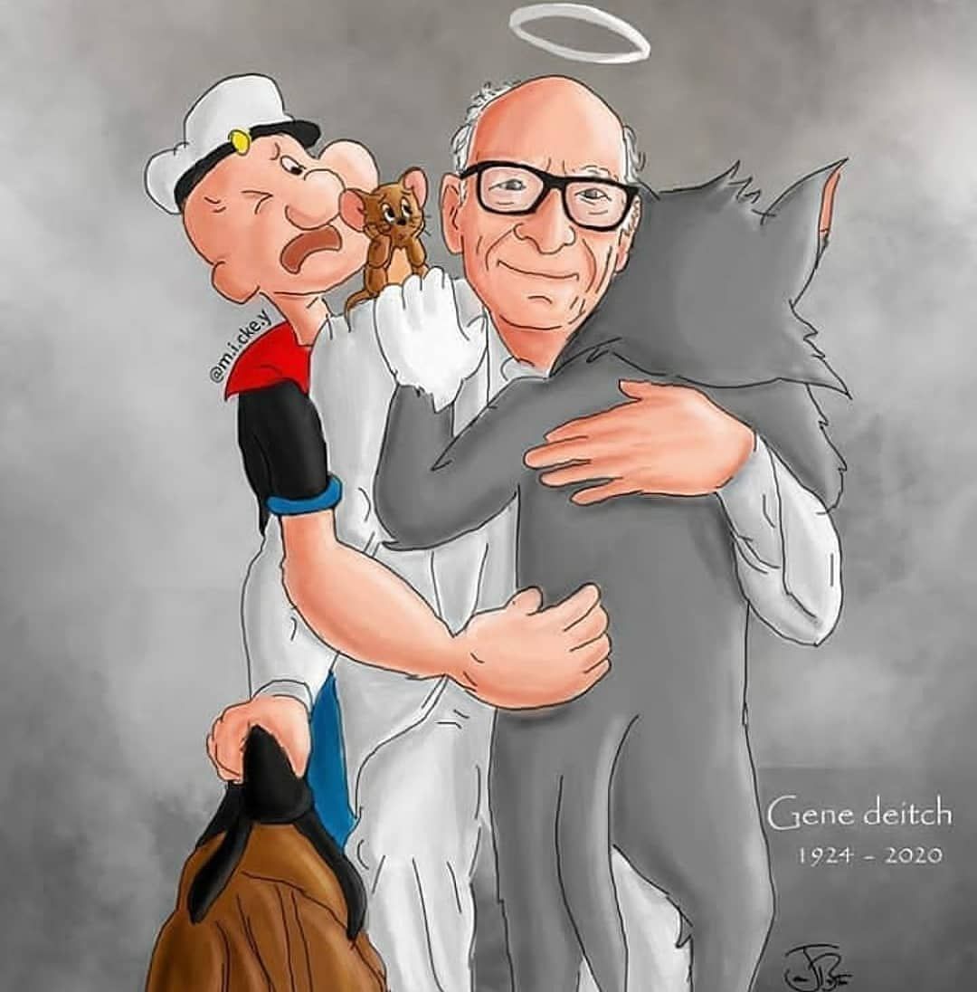 RlP Gene Deitch the man behind Tom and Jerry Thank you sir for making our childhood awesome ❤️ F. Tom and jerry picture, Tom and jerry wallpaper, Tom and jerry