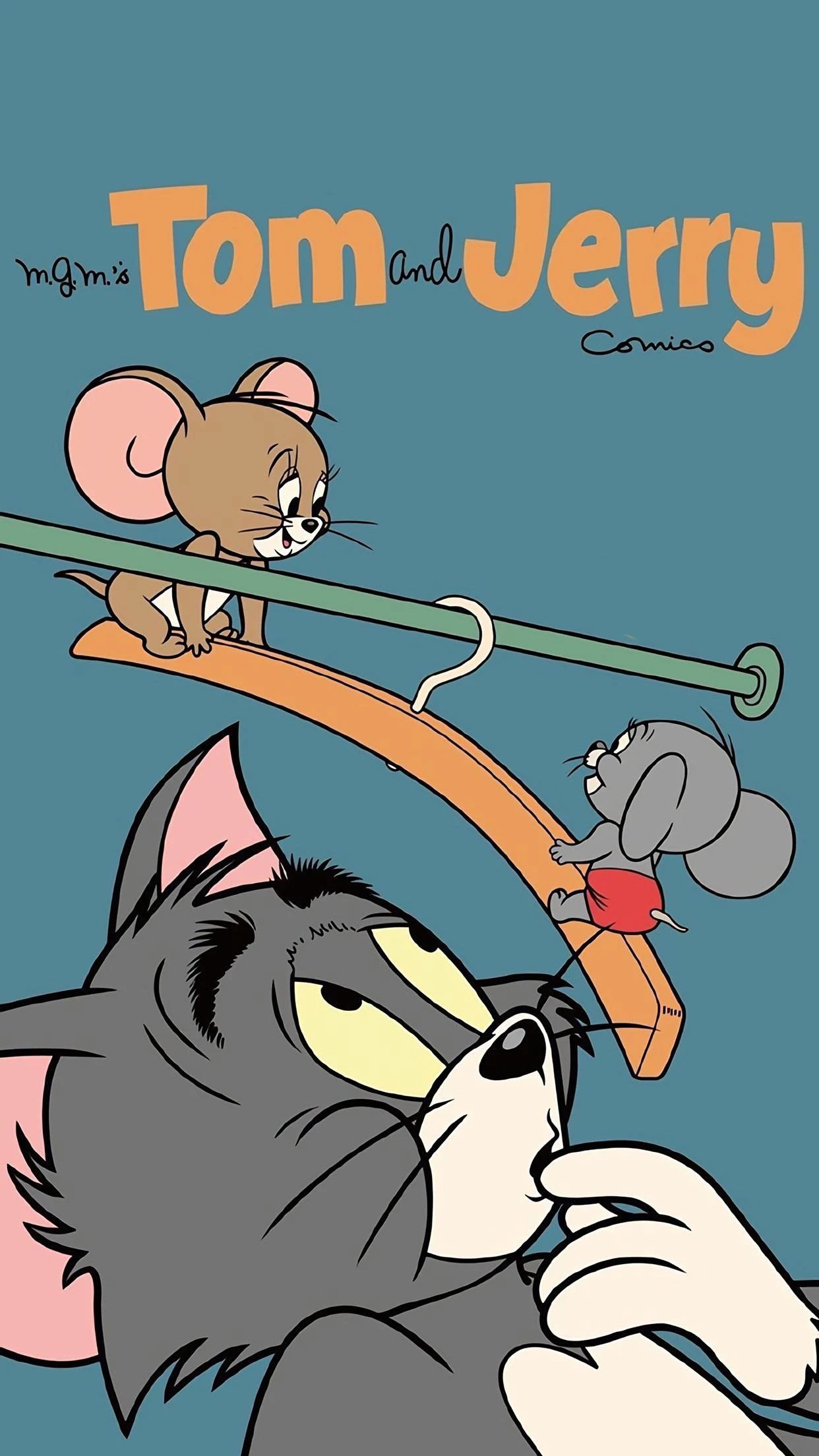 Phone Wallpaper to Commemorate Tom and Jerry's Animator Gene Deitch. Cute cartoon wallpaper, Tom and jerry, Vintage disney posters