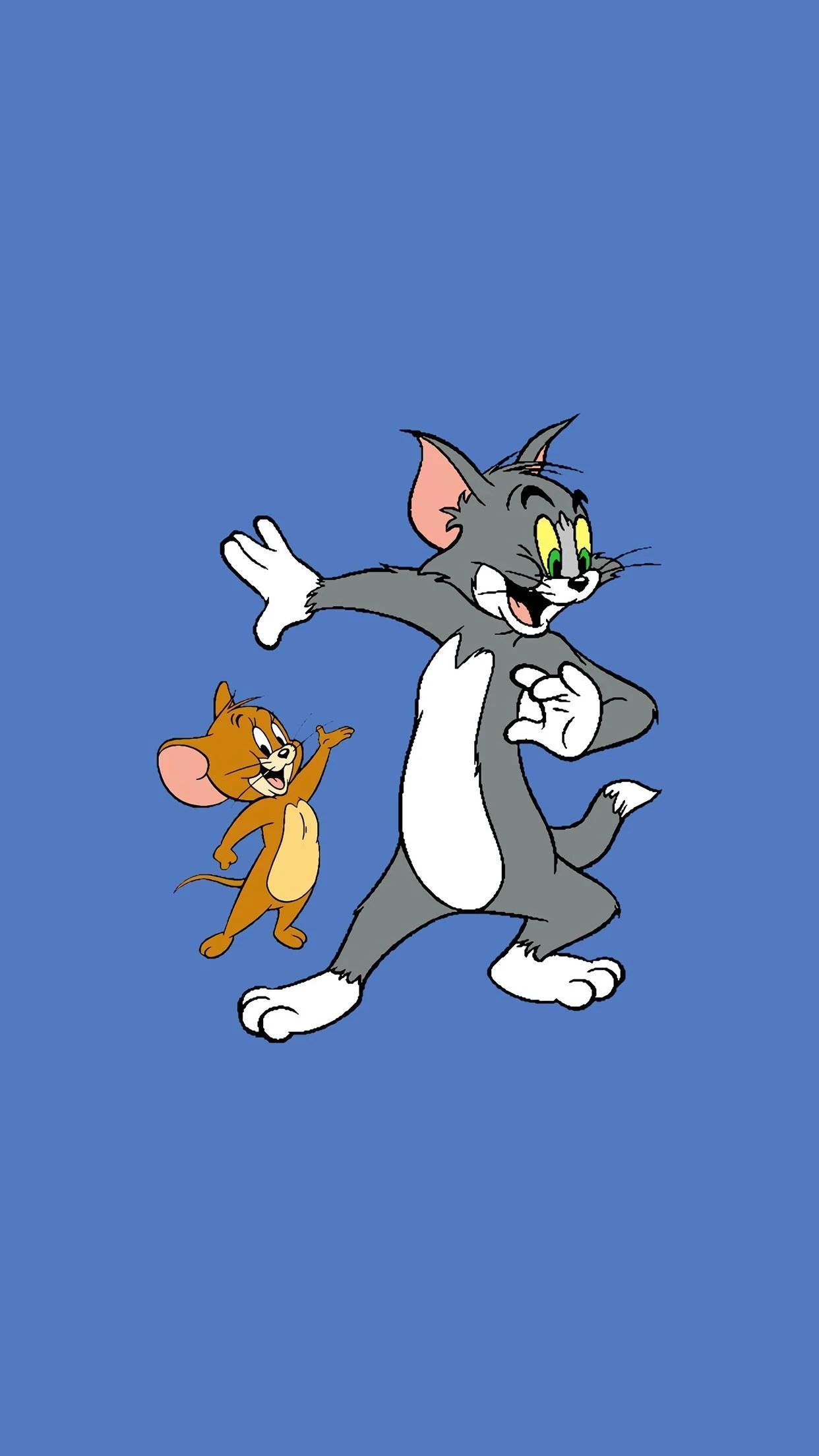 Phone Wallpaper to Commemorate Tom and Jerry's Animator Gene Deitch. Tom and jerry wallpaper, Tom and jerry, Cute cartoon drawings