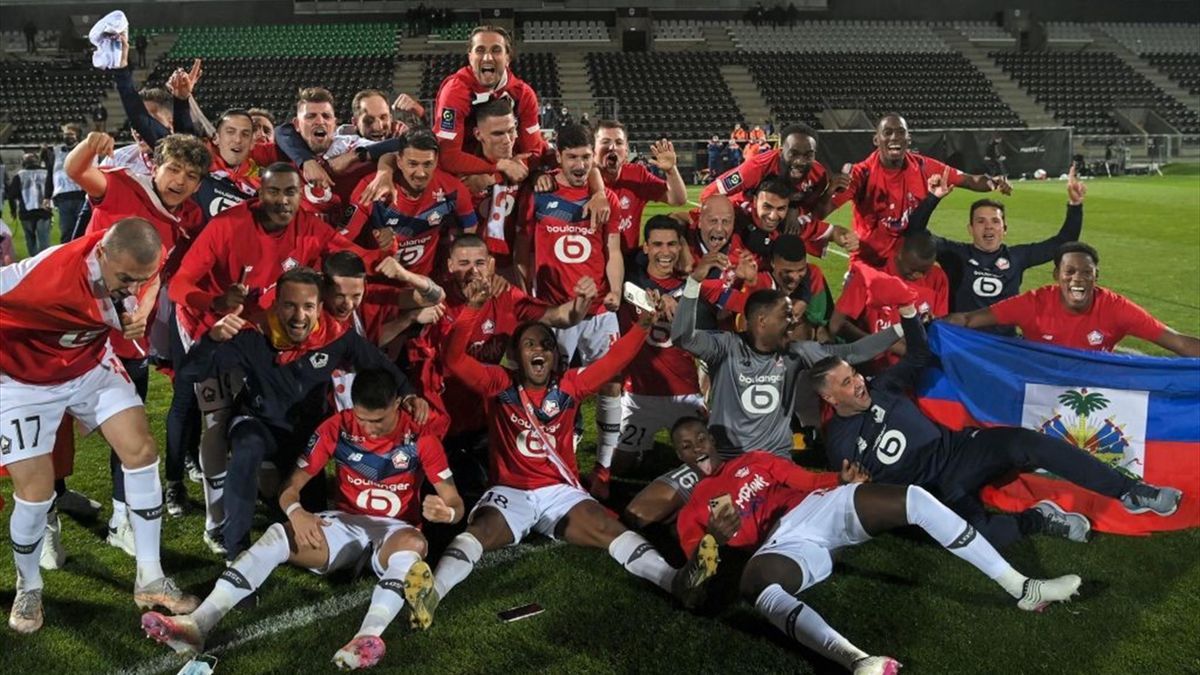 Lille Claim Victory At Angers To Wrap Up Ligue 1 Title For First Time Since 2011 Ahead Of Paris Saint Germain