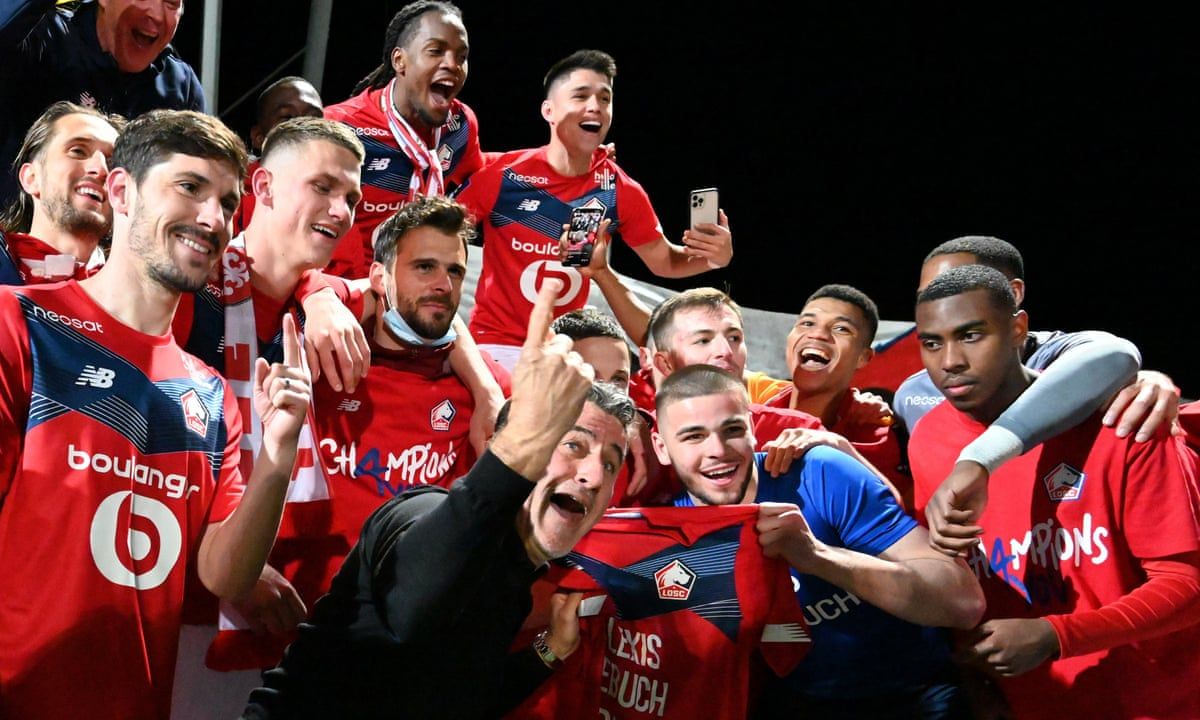 European roundup: Lille win at Angers to seal first Ligue 1 title in 10 years