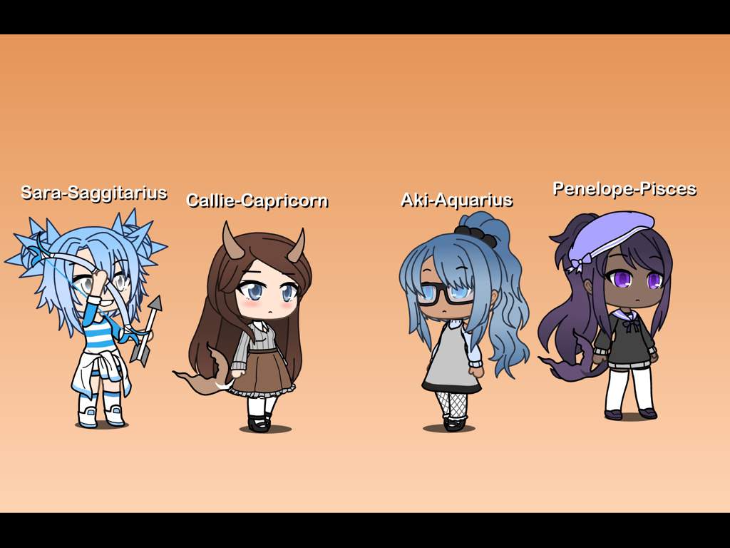 Zodiac Gacha Characters. Gacha Life Amino