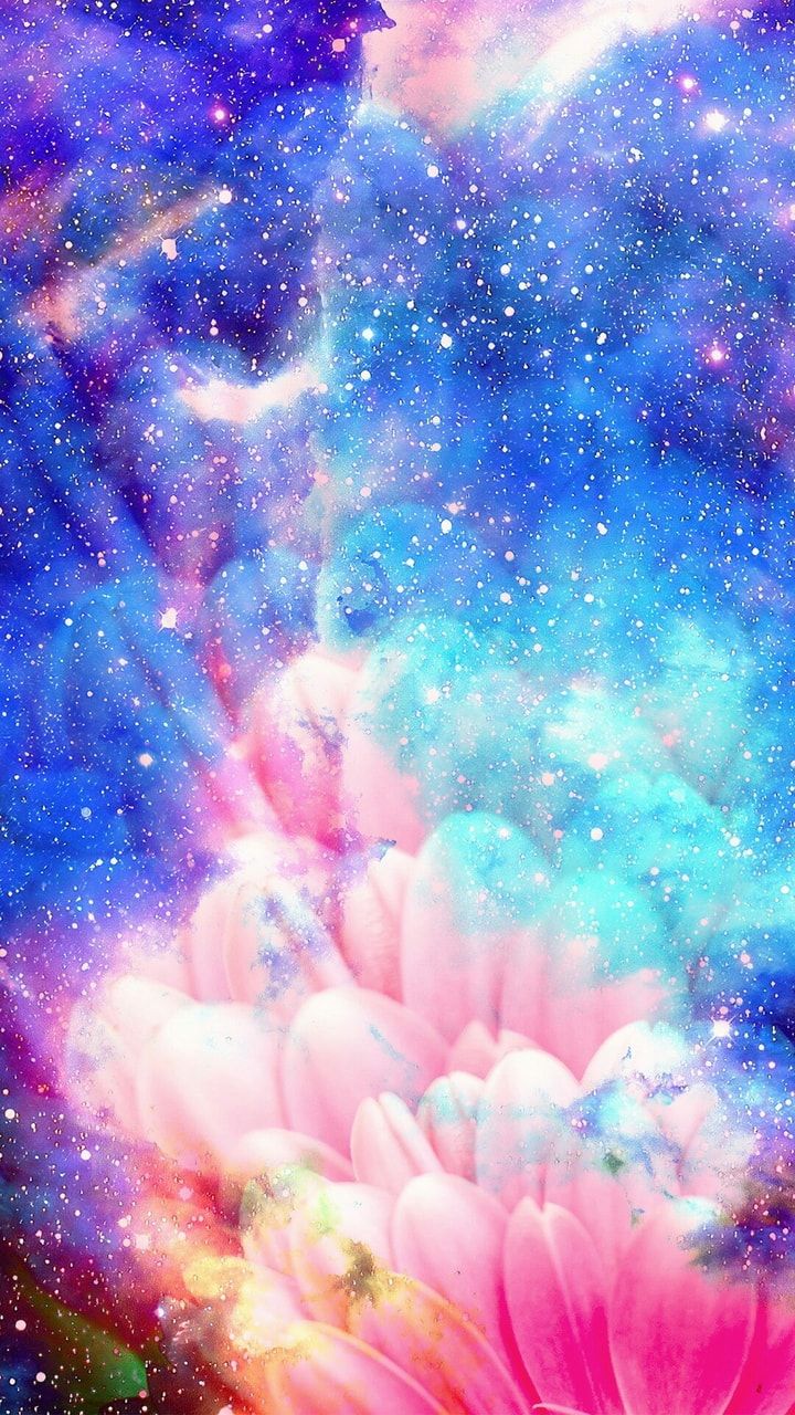 Galaxy Flower Wallpaper HD