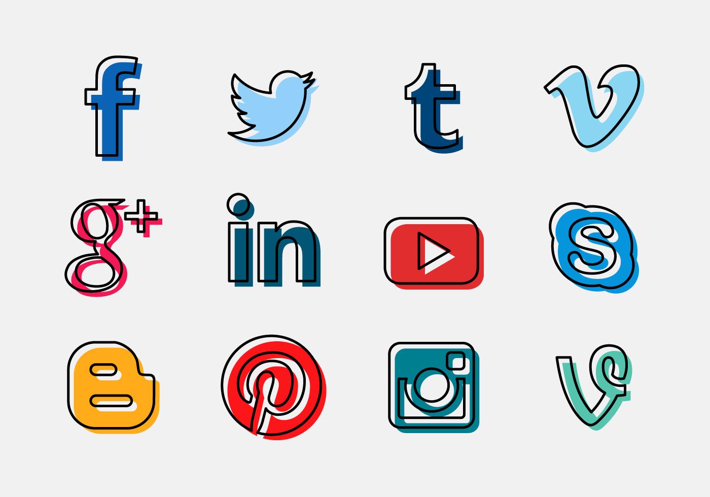 Fantastic Free Social Media Icon Sets For Your Website