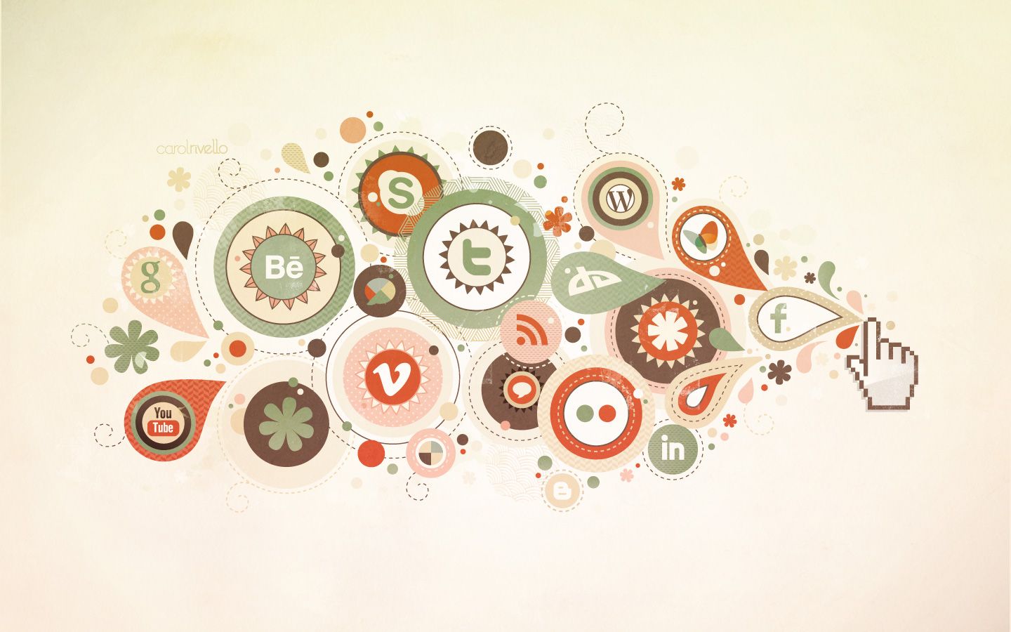 Showing Gallery For Cool Social Media Wallpaper Media Desktop Background HD Wallpaper