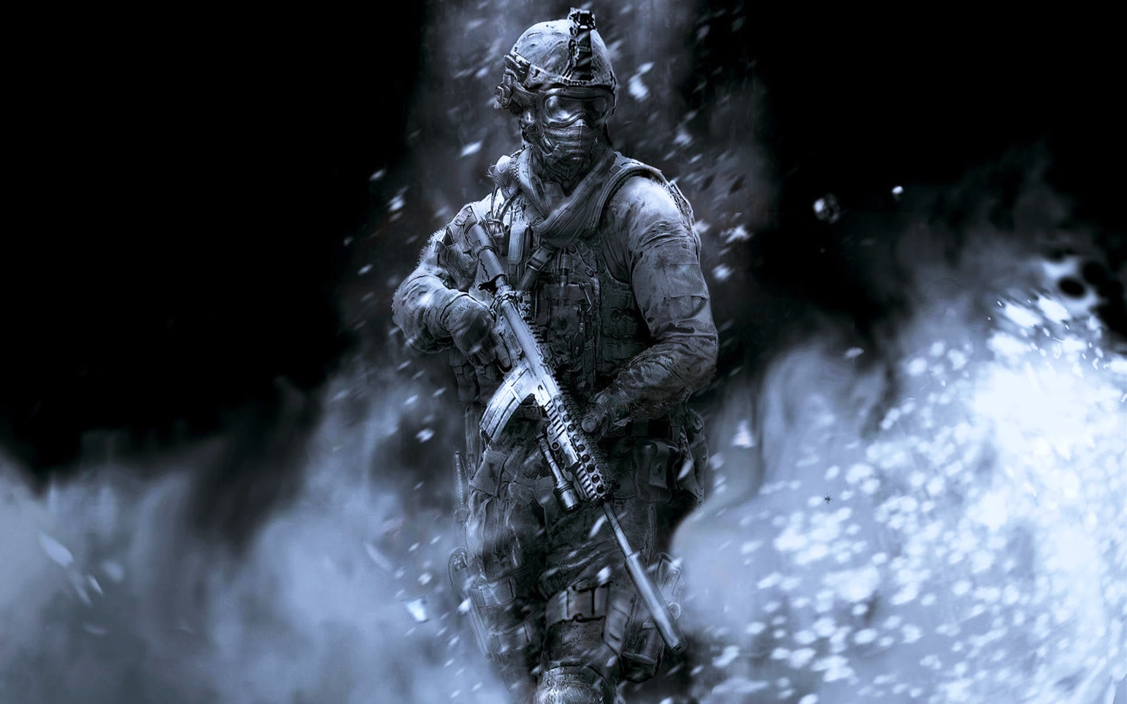 Call Of Duty Ghost Fighter gangs guns Military soldier struggle games wallpaper. Call of duty ghosts, Call of duty, Modern warfare