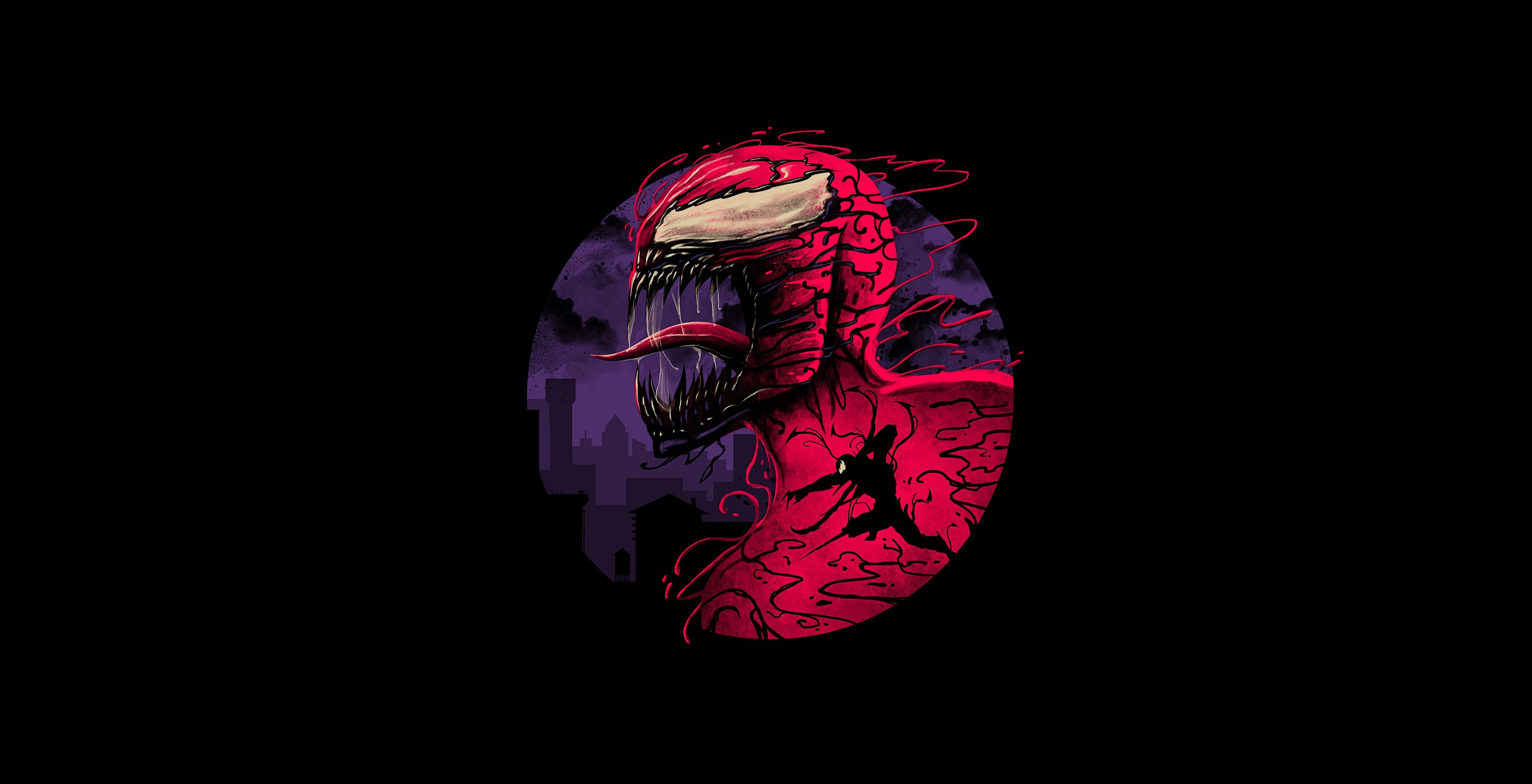 Red Venom Dark 4k, HD Superheroes, 4k Wallpaper, Image, Background, Photo and Picture