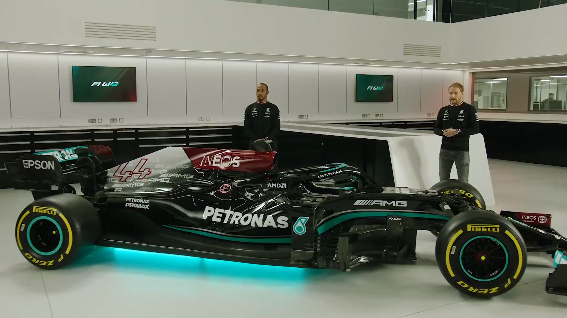 WATCH: The best bits from the Mercedes 2021 car launch as Hamilton and Bottas reveal the W12. Formula 1®