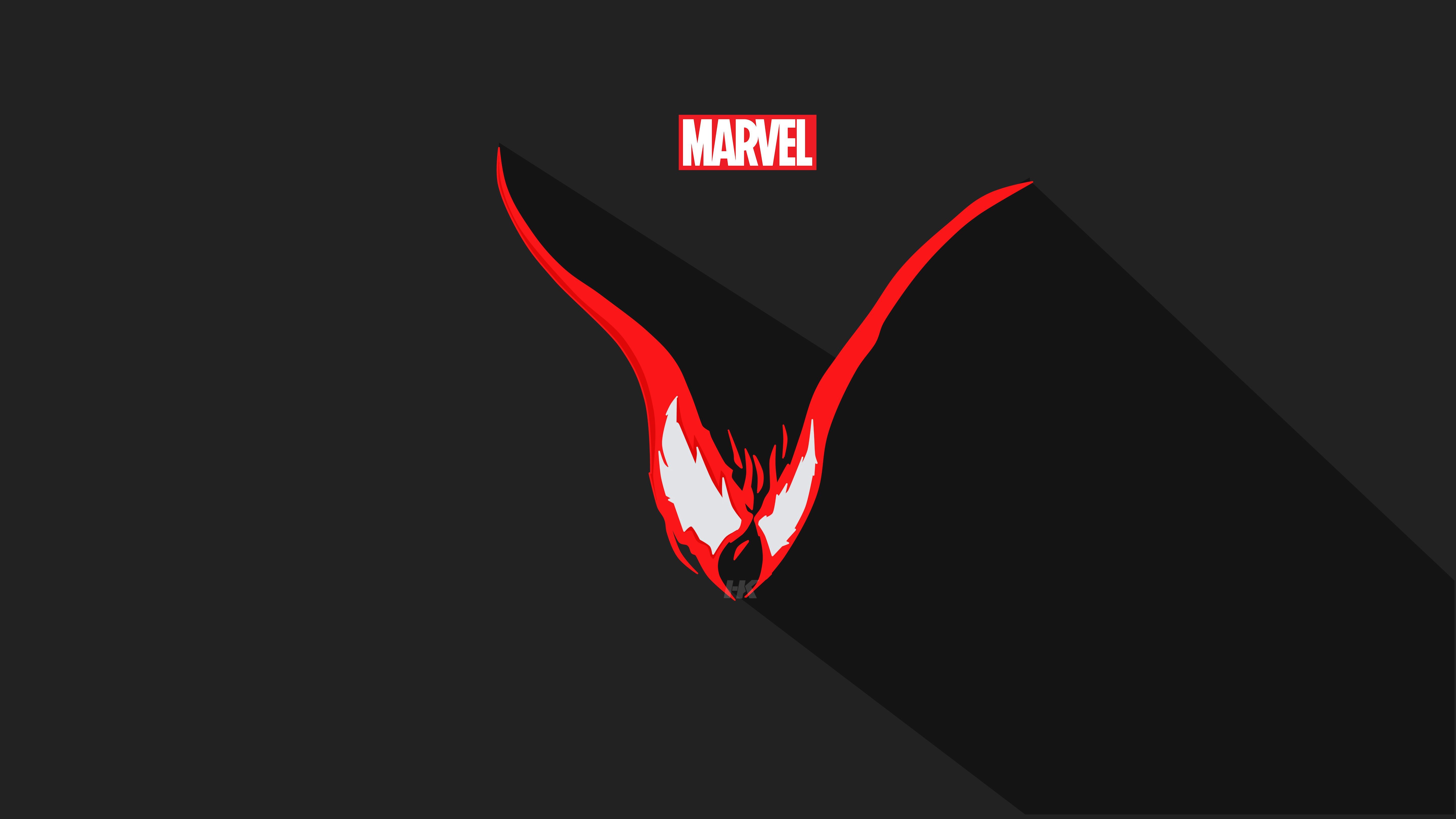 Minimalist Venom Wallpaper