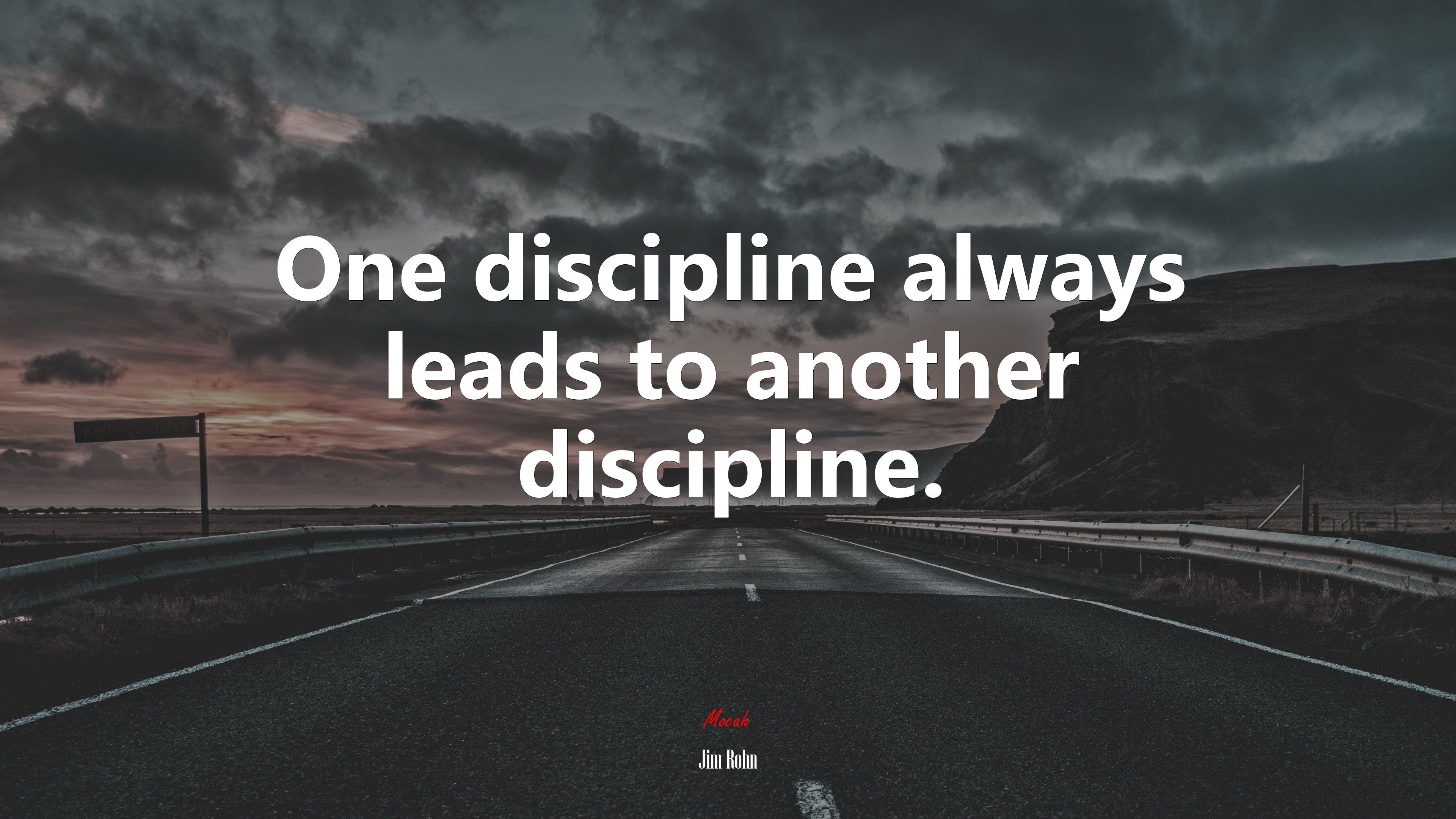 Discipline | Motivational wallpaper, Best quotes, Quick