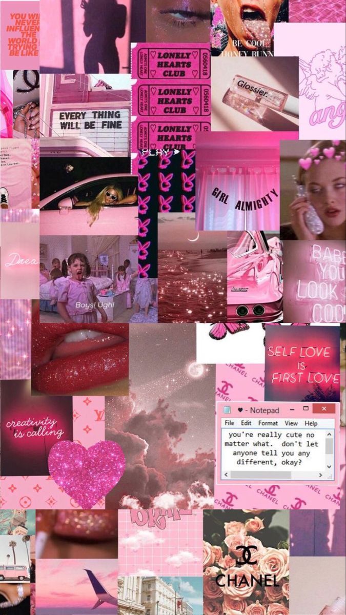 barbie pink aesthetic wallpaper. Pink aesthetic, Notepad creativity, Cute wallpaper background