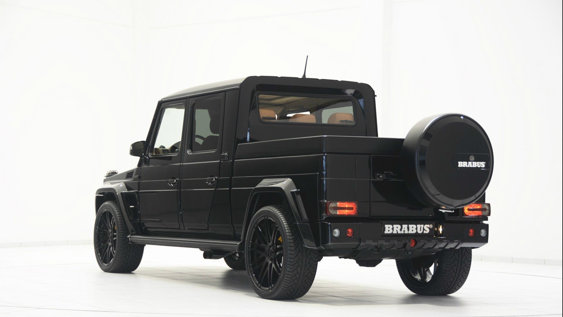 Download Wallpaper Pickup, Model G500, Brabus, Mercedes Benz, Gelendvagen, Gelik, Tuning For Desktop With Resolution 1920x1080. High Quality HD Picture Wallpaper