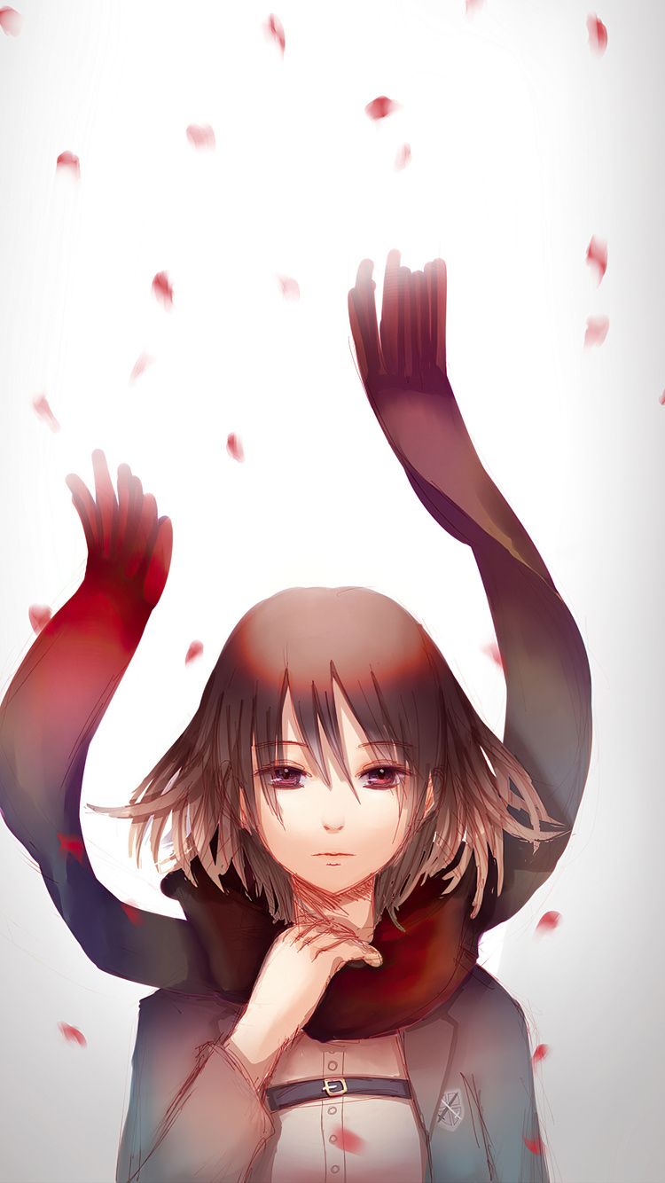 Attack On Titan Art 4k iPhone 6, iPhone 6S, iPhone 7 HD 4k Wallpaper, Image, Background, Photo and Picture