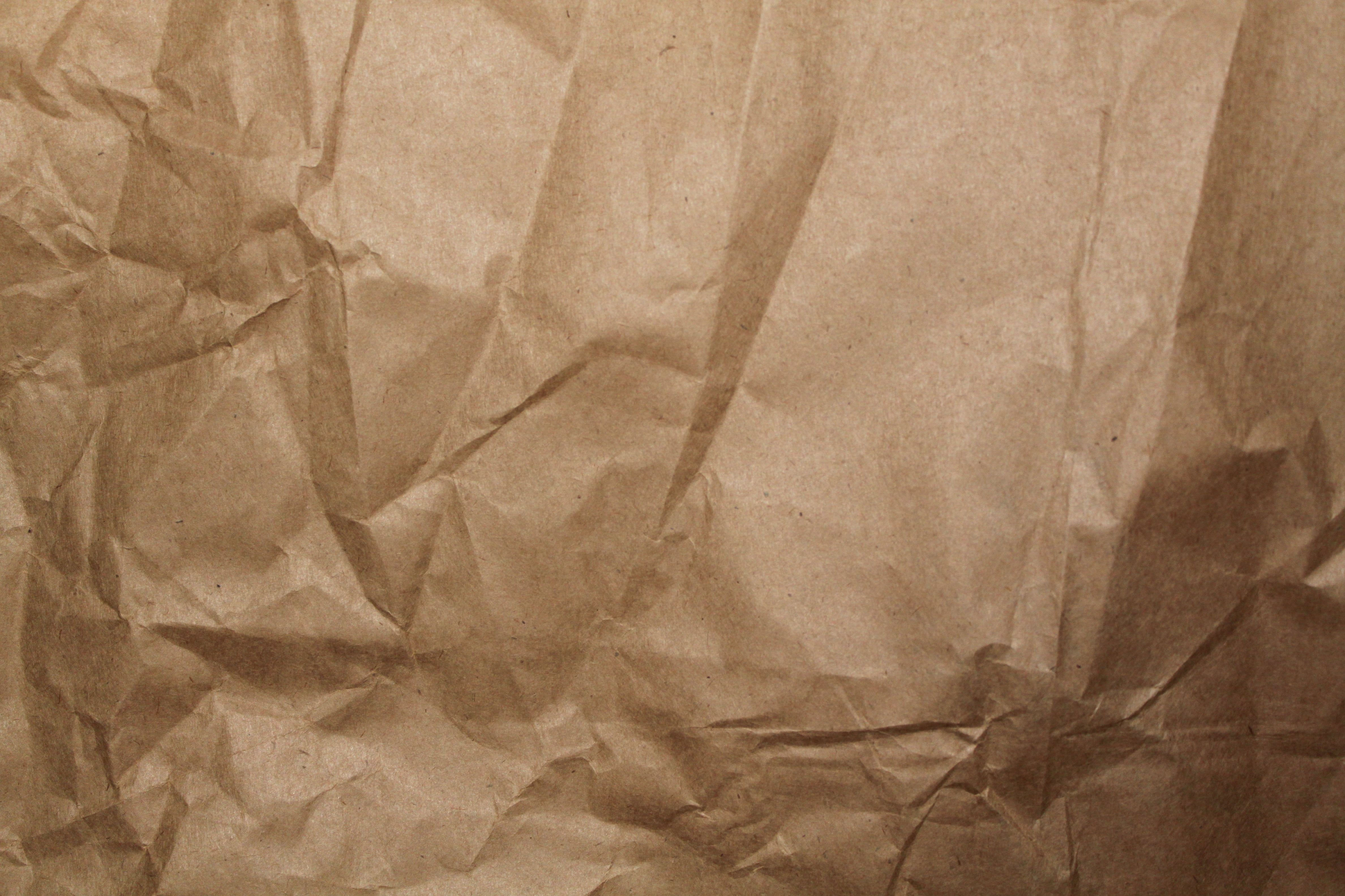 brown paper #paper #crumpled #background K #wallpaper #hdwallpaper #desktop. Brown paper textures, Brown paper texture background, Wrinkled paper