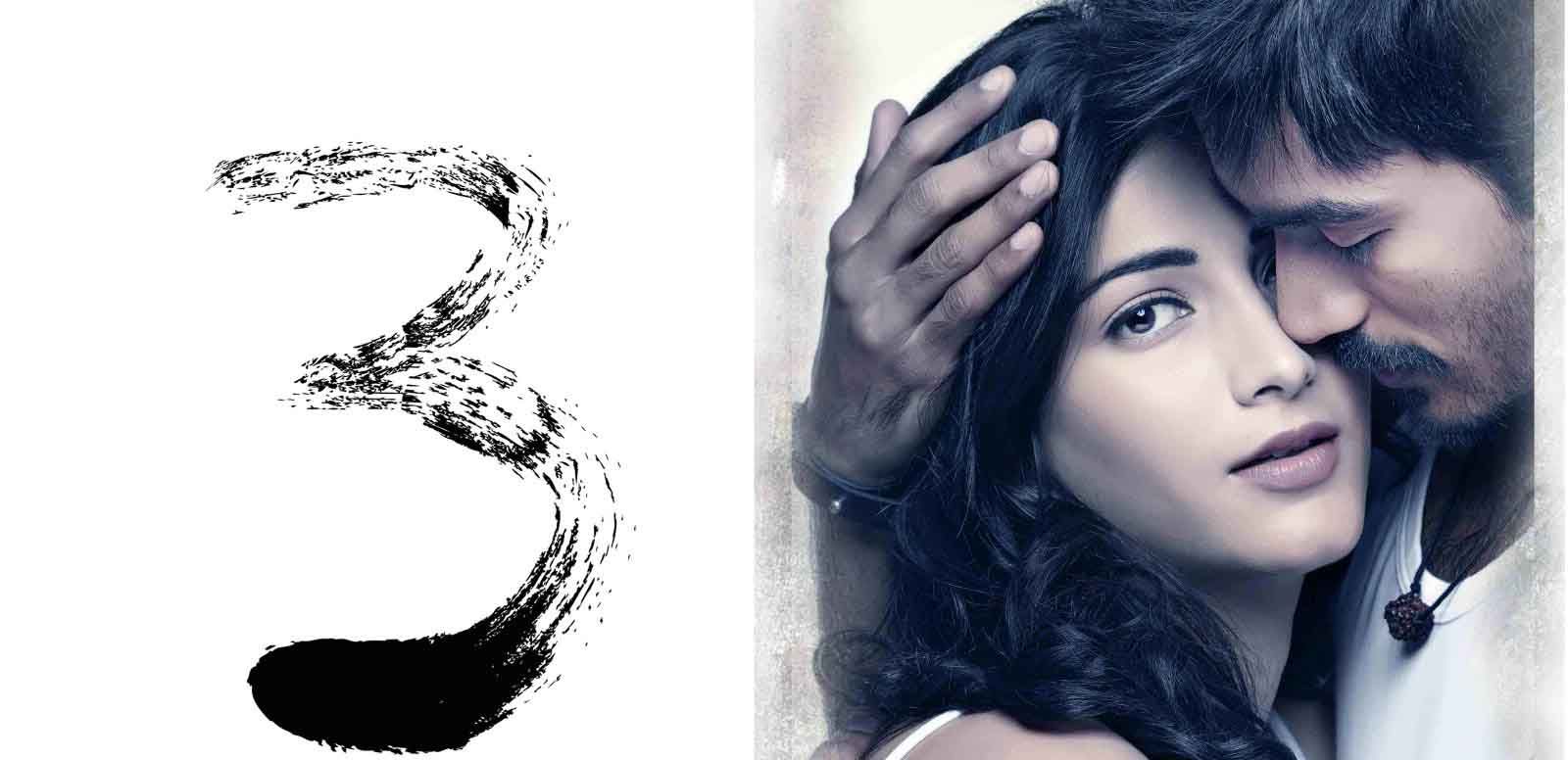 Yadalo Oka Mounam Song Lyrics Movie. Dhanush. Shruthi Hasan. Anirudh Ravichander. Bhuvana Chandra. Movie wallpaper, 3 movie, Movie love quotes