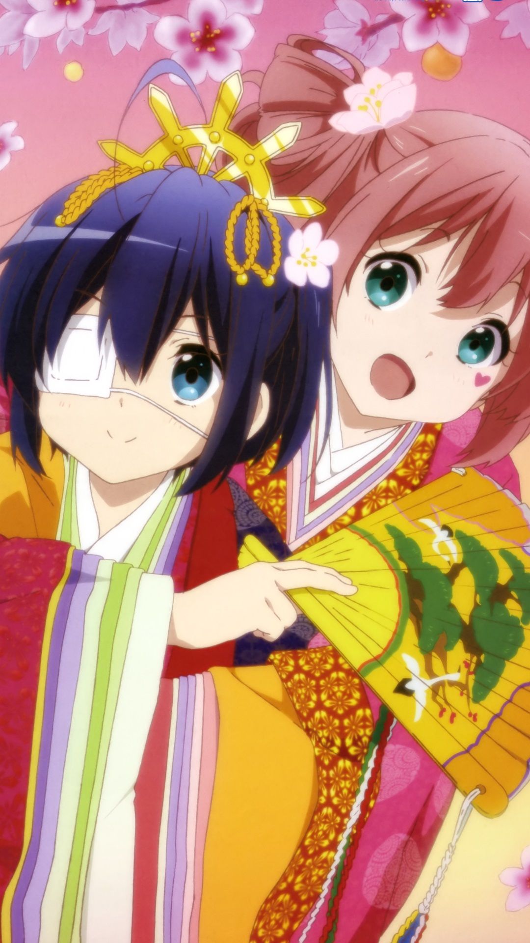 Chunibyo Demo Koi ga Shitai Ren.Rikka Takanashi Samsung Galaxy Note 3 wallpaper.Satone Shichimiya.1080×1920