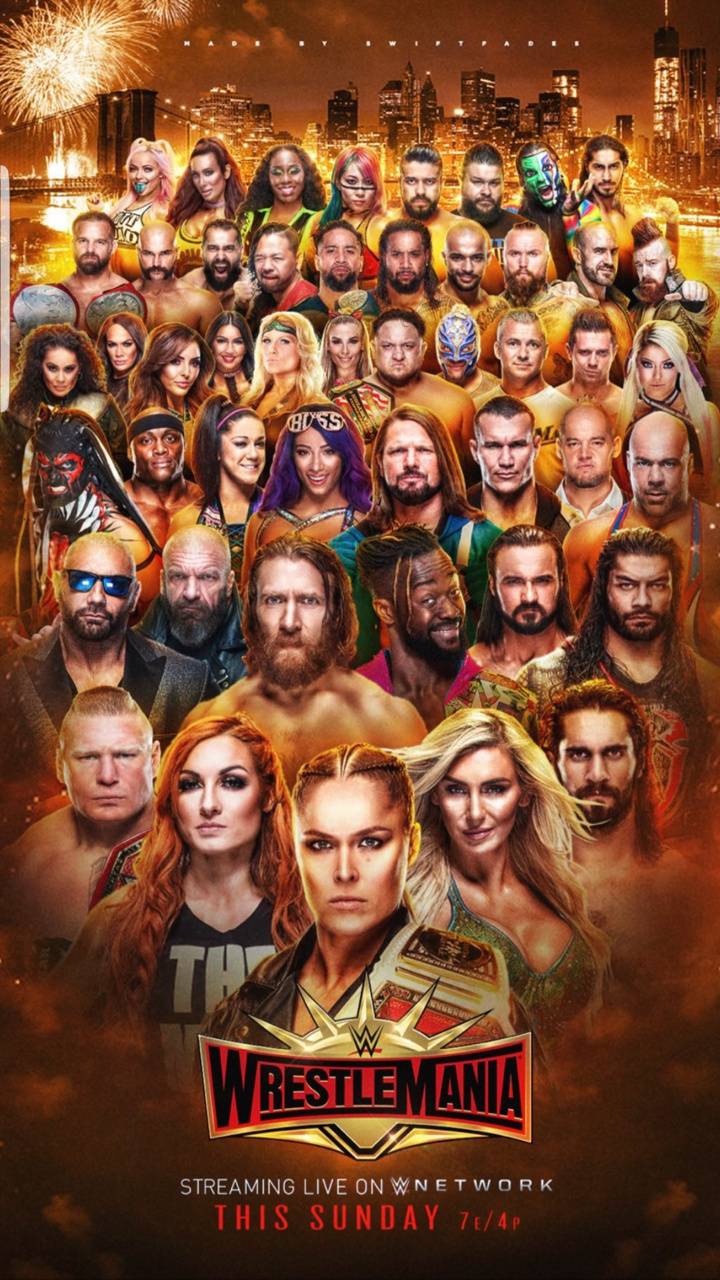 Download WWE Wrestlemania 35 Wallpaper HD By Faze1262. Wallpaper HD.Com