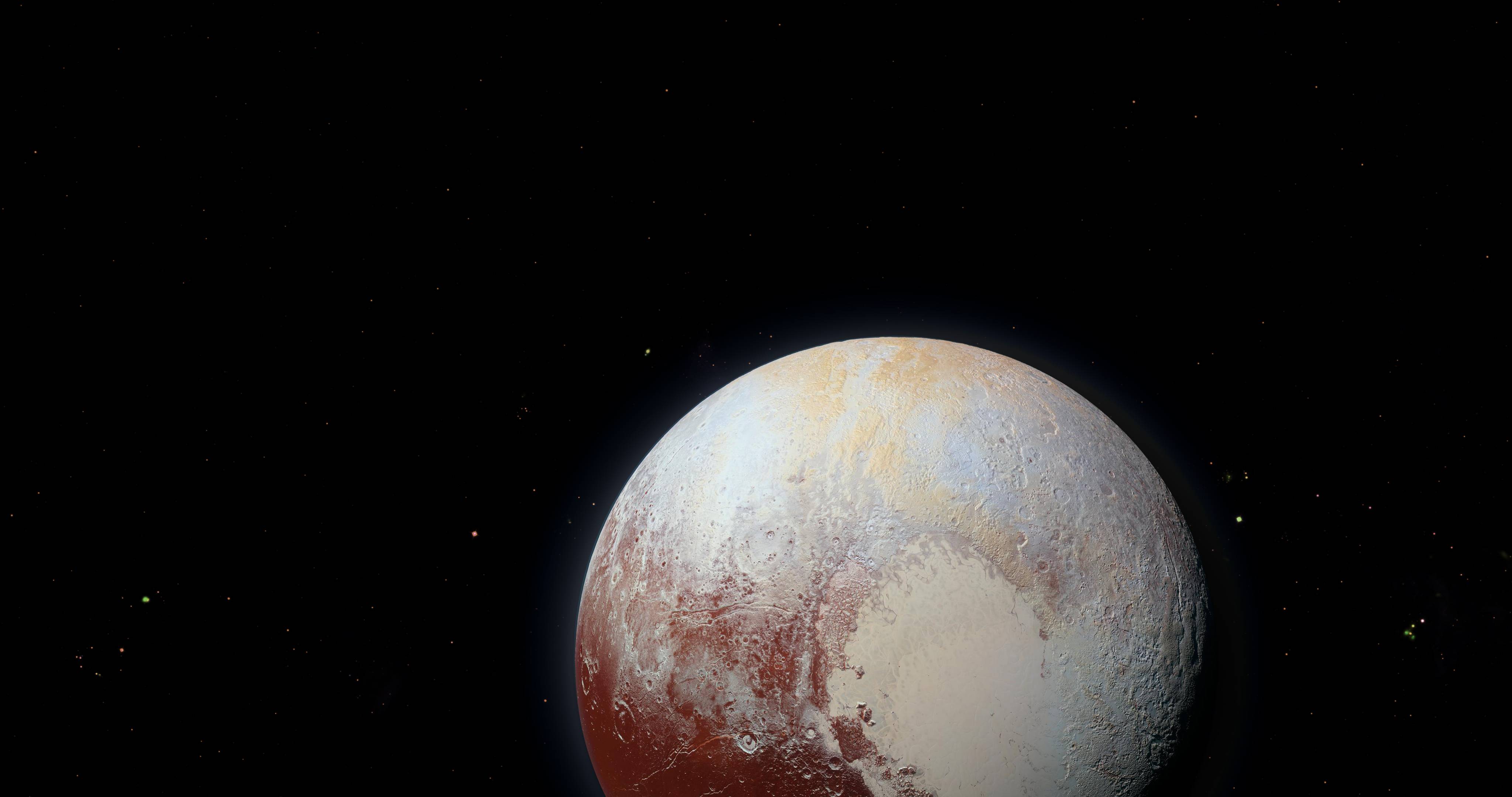 4096x2160] Pluto In All Of Its Glory [OC] R Wallpaper