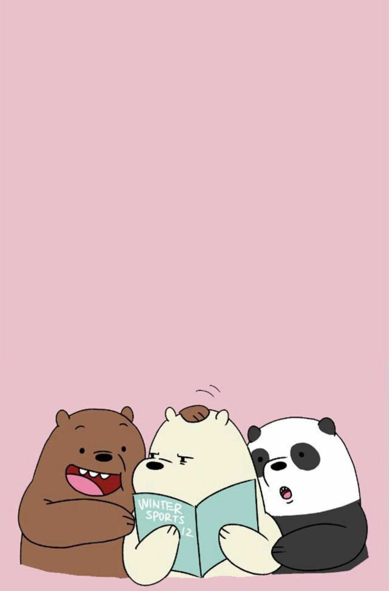 We Bare Bears Wallpaper Free HD Wallpaper