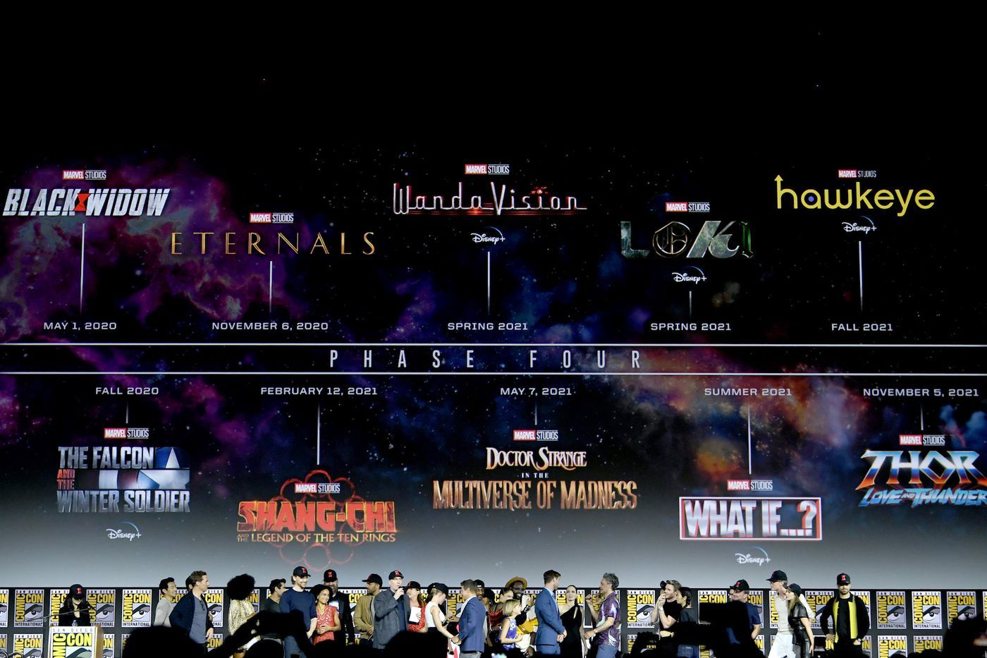 Eternals, Thor Captain Marvel & Phase 4 release dates all shift