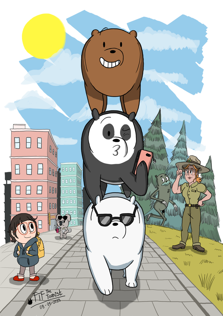 We Bare Bears: Walking Anywhere