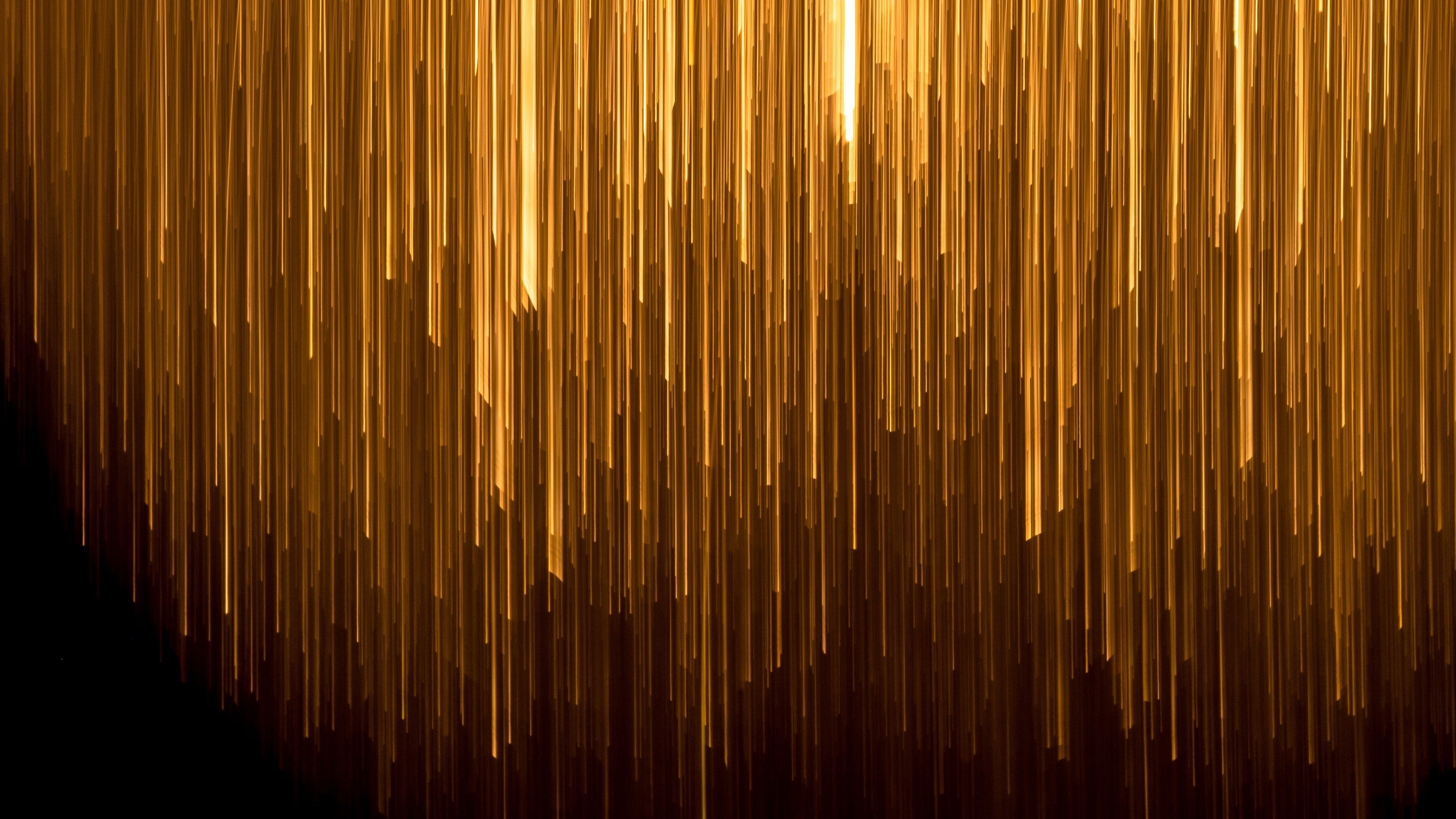 Ultra HD Black Gold Wallpaper 4k
