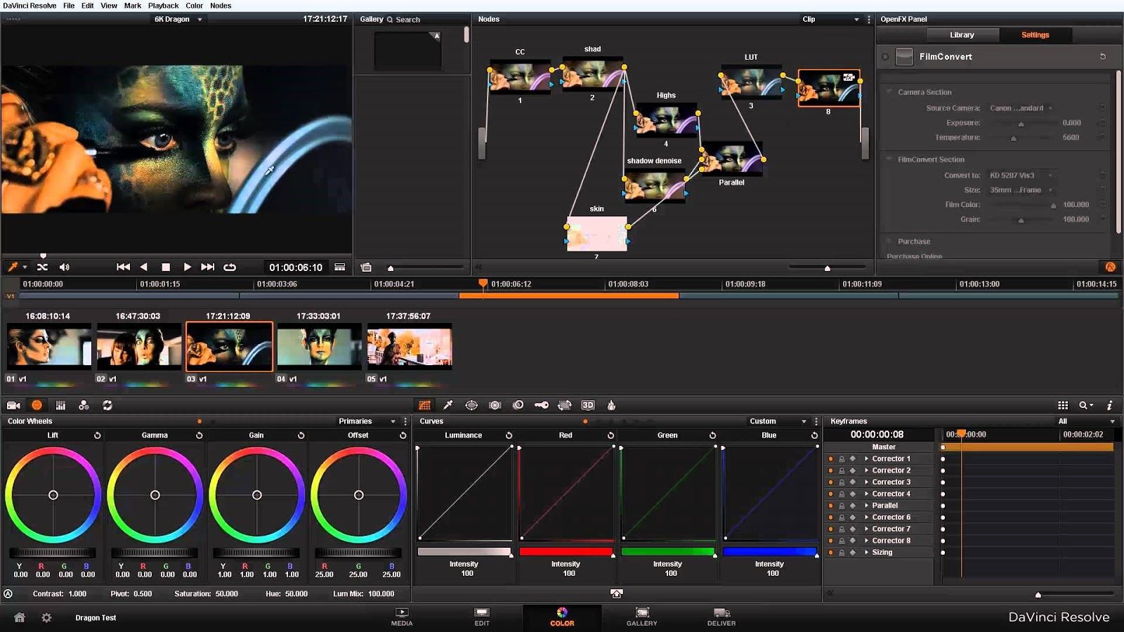 Gigamaster: DaVinci Resolve 16 professional editing