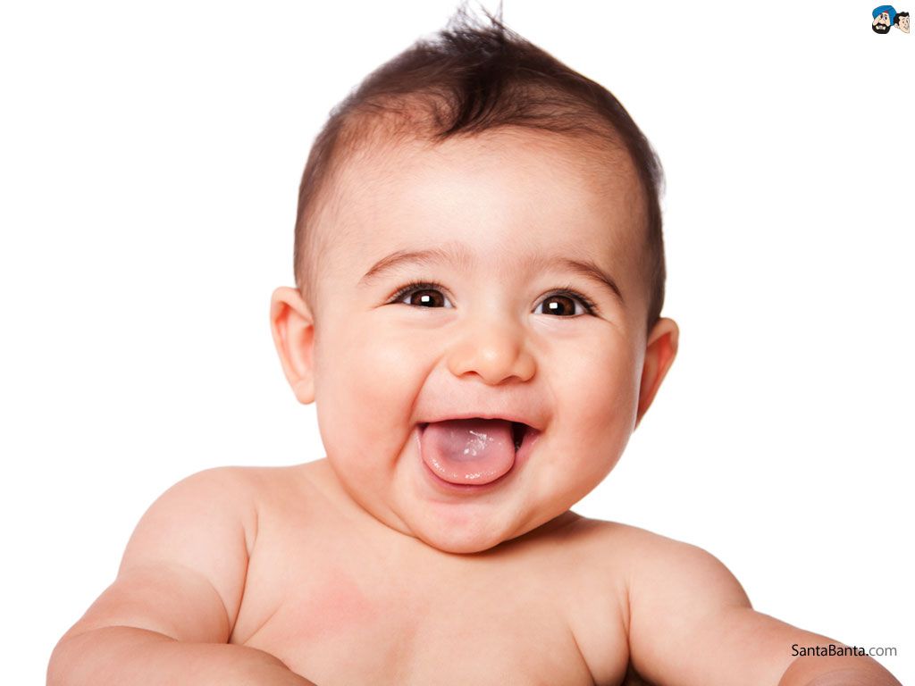 Laughing Baby Wallpaper