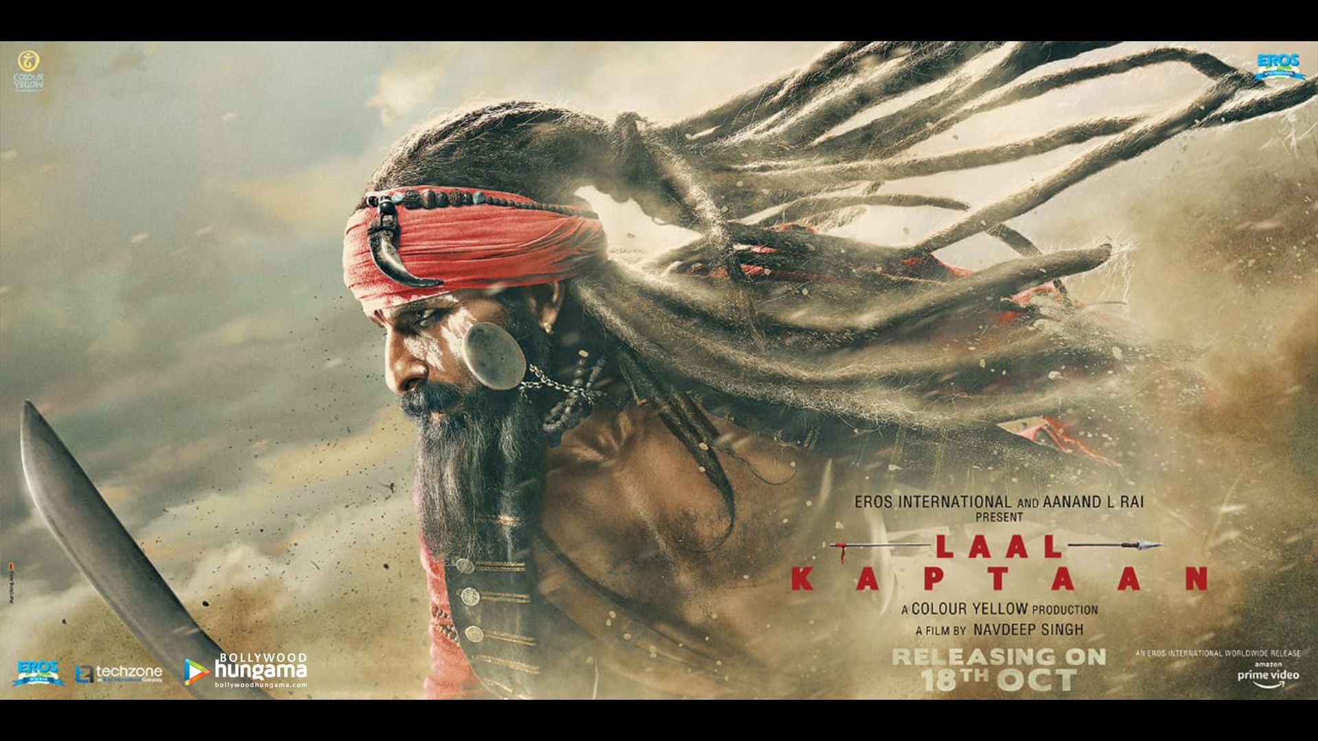 Laal Kaptaan 2019 Wallpaper. Laal Kaptaan 2019 HD Image. Photo Laal Kaptaan 02