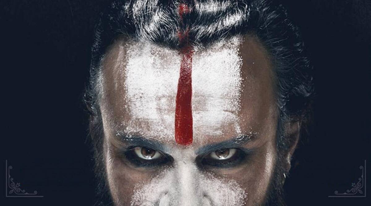 Laal Kaptaan poster: Saif Ali Khan turns into a Naga Sadhu. Entertainment News, The Indian Express