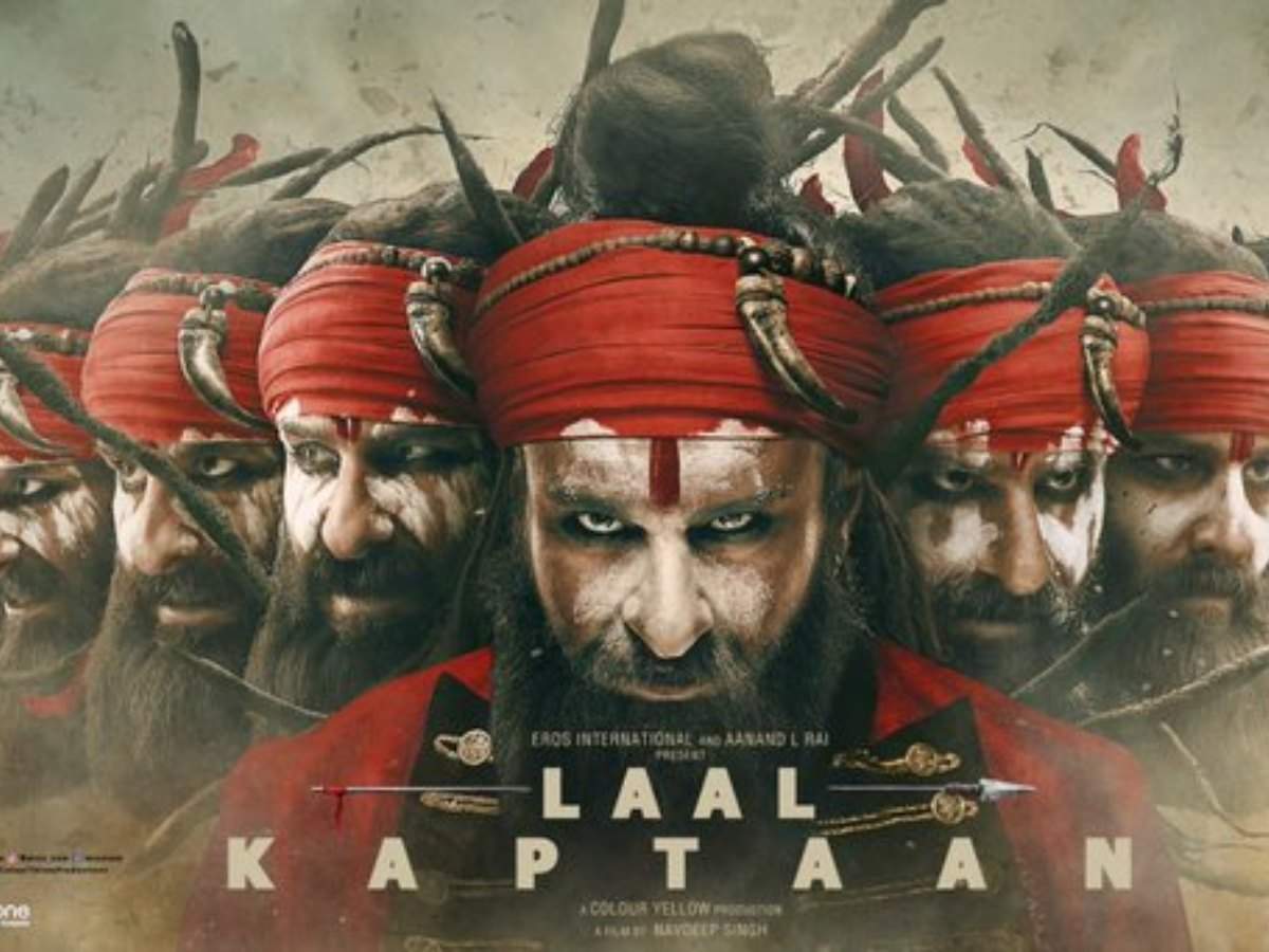 Laal Kaptaan' new poster: Saif Ali Khan's Naga Sadhu avatar symbolizes the Raavan in his revenge saga. Hindi Movie News of India