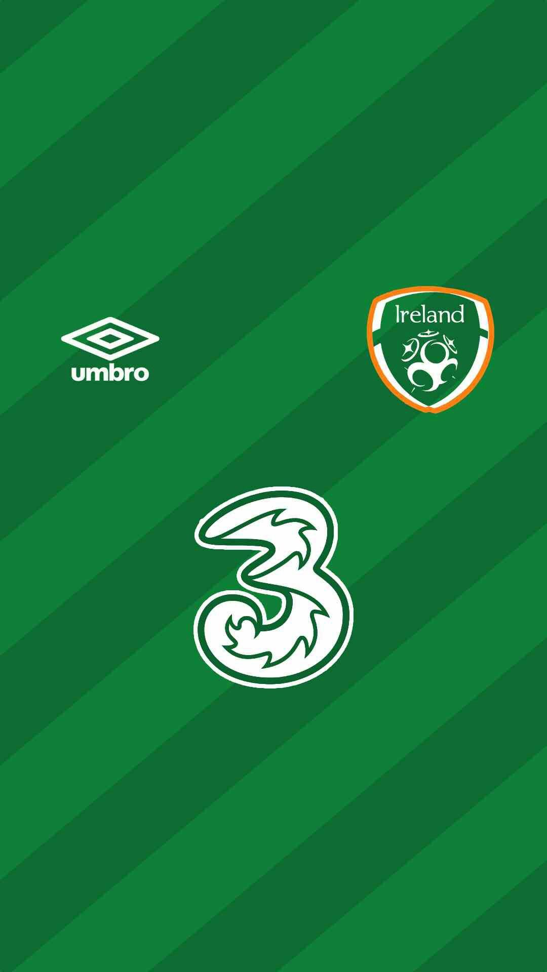 Republic of Ireland wallpaper. Football wallpaper, Umbro, Negara
