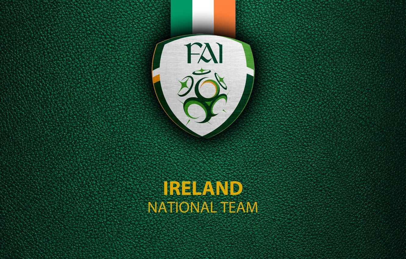 Wallpaper wallpaper, sport, logo, football, Ireland, National team image for desktop, section спорт