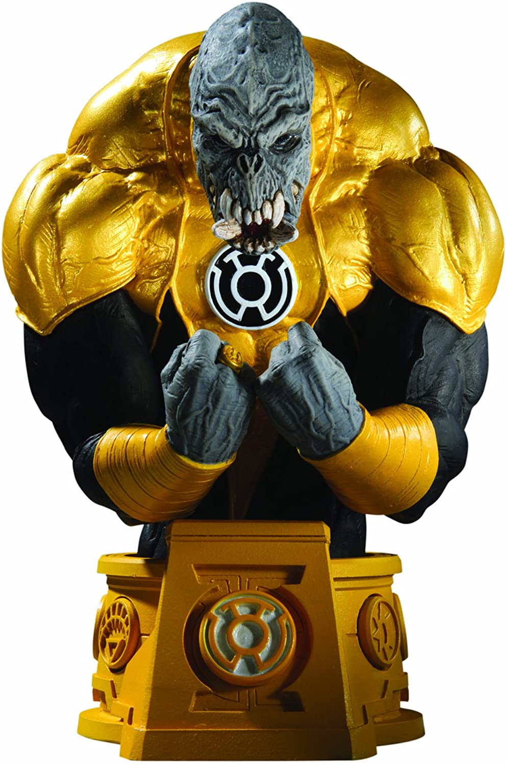 DC Direct Heroes of The DC Universe: Blackest Night: Sinestro Corps Member Arkillo Bust: Toys & Games