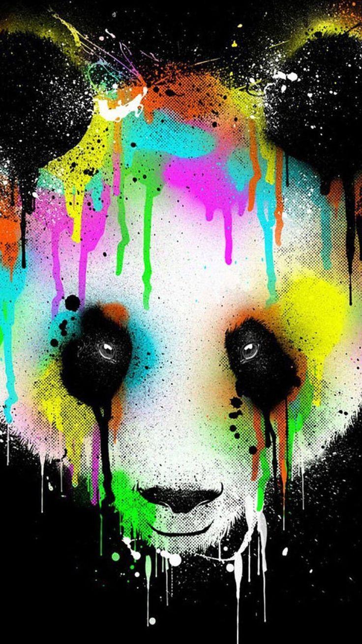 Rainbow Panda Wallpaper Free Rainbow Panda Background