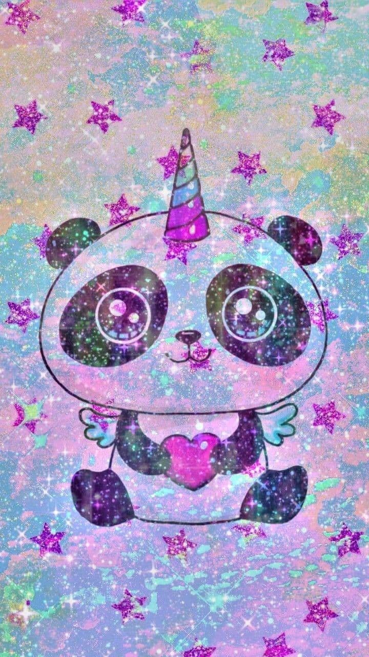 Panda&Cat. Unicorn wallpaper, Panda wallpaper, Cute galaxy wallpaper