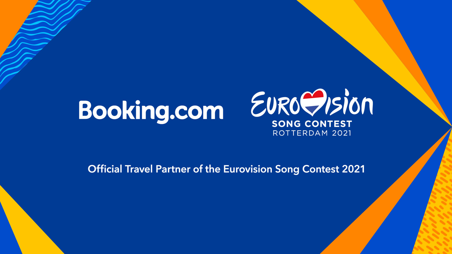 Booking.com Becomes the Official Travel Partner of the Eurovision Song Contest 2021