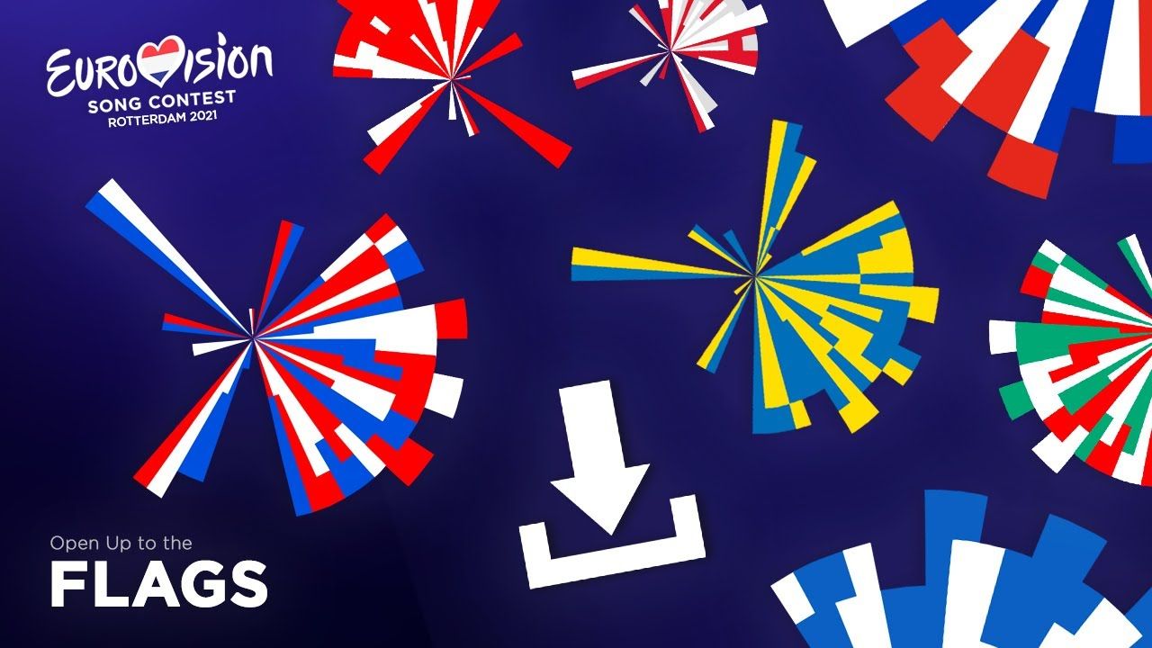 Eurovision 2021: Flags (Download link)