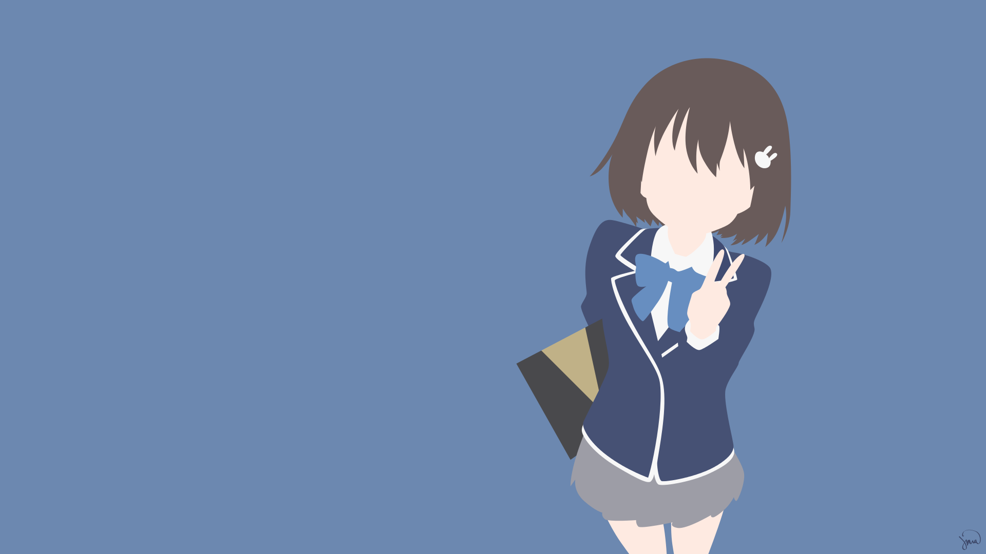 Kono Bijutsubu Ni Wa Mondai Ga Aru Anime Girls Usami Mizuki Vector Wallpaper:1920x1080