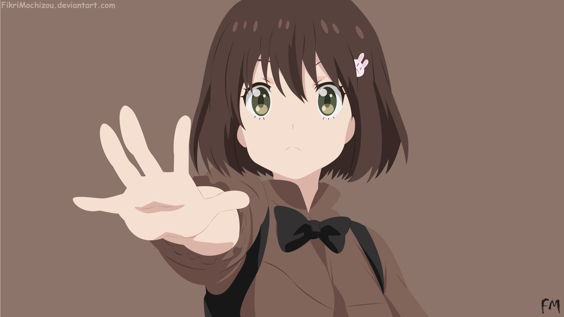 Wallpaper, 1920x1080 px, anime girls, Kono Bijutsubu ni wa Mondai ga Aru, Usami Mizuki 1920x1080