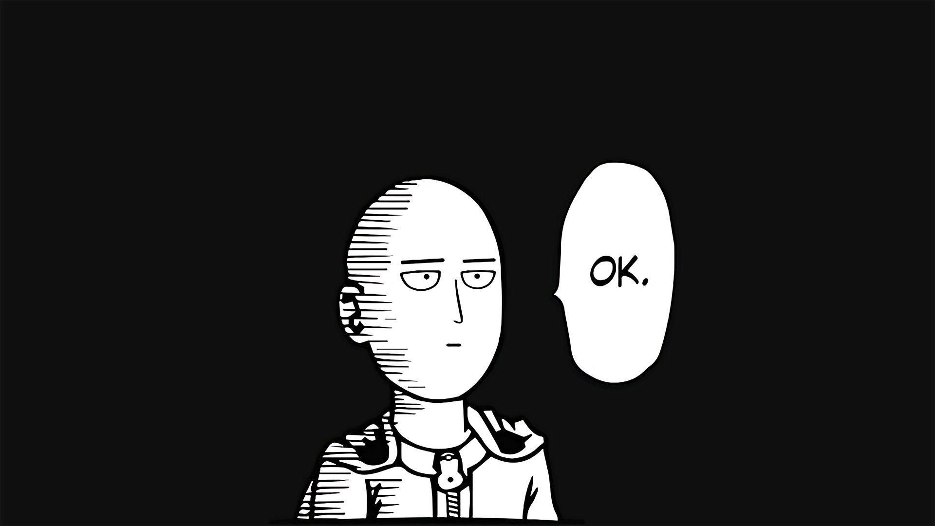 Desktop] Saitama says OK [One Punch Man](1920x1080) • /r/Animewallpaper   Laptop wallpaper desktop wallpapers, Desktop wallpaper art, Wallpaper pc  anime