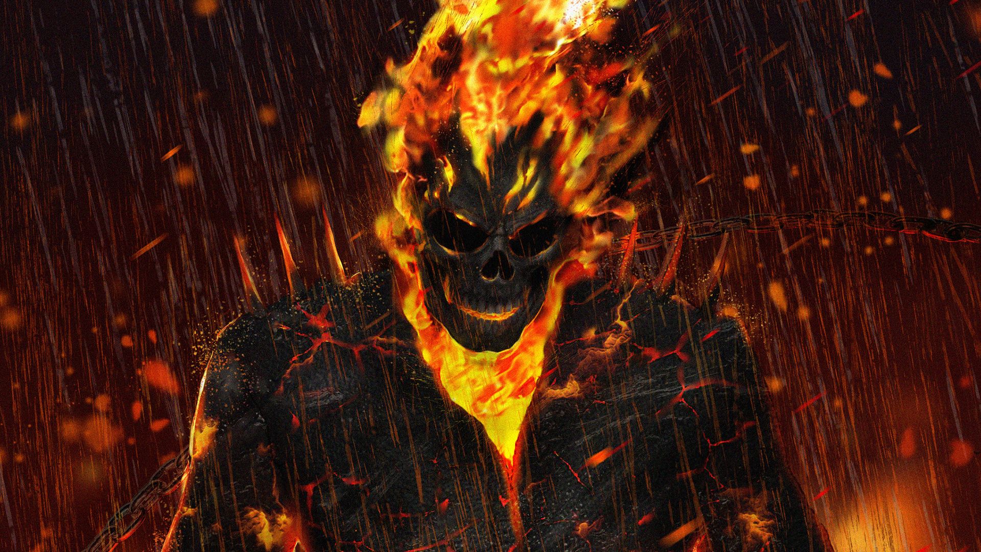 Ghost Rider Artwork HD Laptop Full HD 1080P HD 4k Wallpaper, Image, Background, Photo and Picture