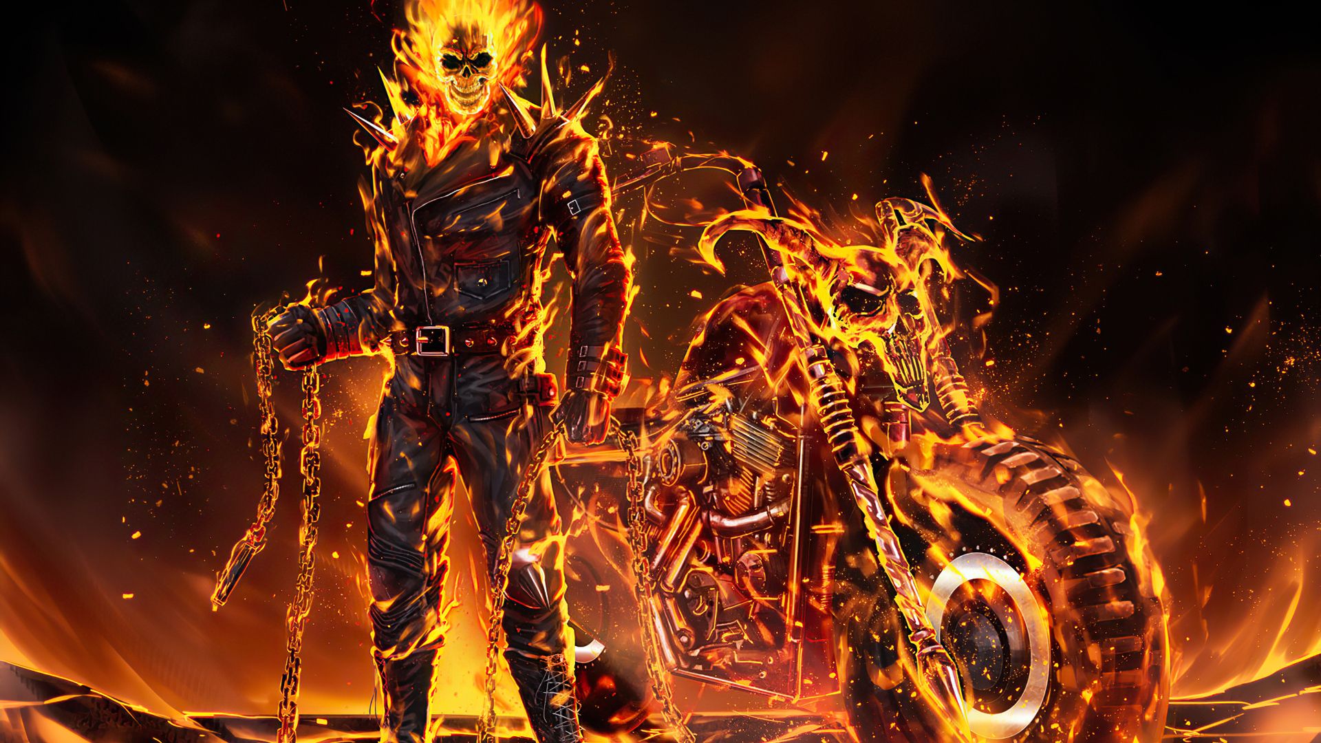 Ghost Rider 4k Wallpaper 2020 HD Wallpaper