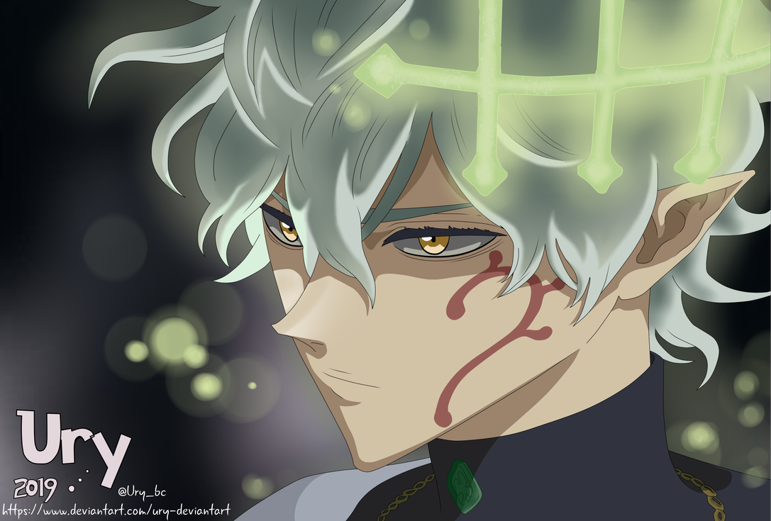 Black Clover 195 Yuno vs Patri, Rhya and Lonne by Ury- Black clover anime, Anime, Black clover manga