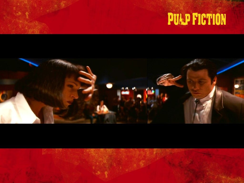 Movies Wallpaper, Pulp Fiction Dance Contest Scene. Pulp fiction, Dance contest, Fiction