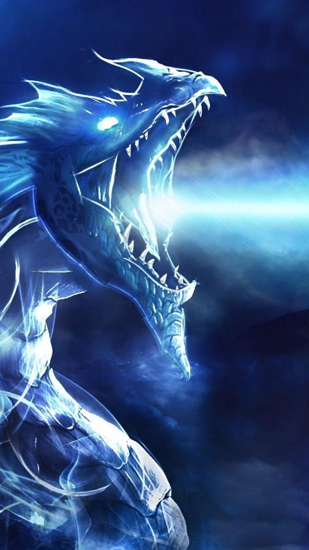 Mythical Galaxy Cool Galaxy Dragon Wallpaper
